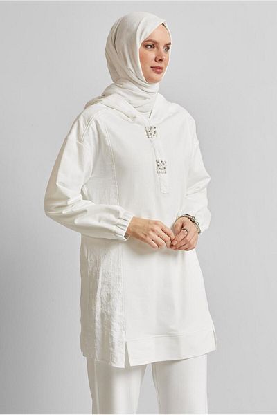 Alvina Hooded Tracksuit Tunic 45542