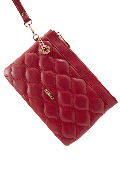 Aker CZDN30007 KAPİTONE FERMUAR DETAYLI CÜZDAN