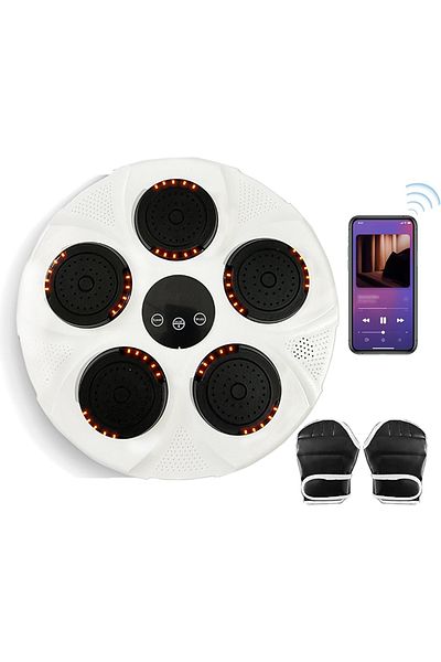 ETG Upgrade Smart Music Boxing Machine, Bluetooth Electronic Boxing Machine Wall Mounted