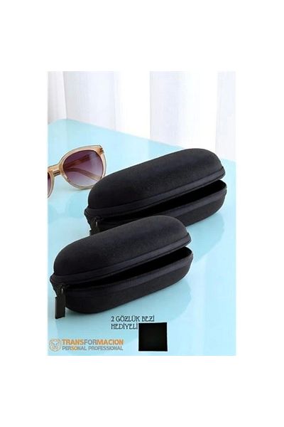 shopwave Fabric Covered Glasses Case Glasses Protection Case Set of 2