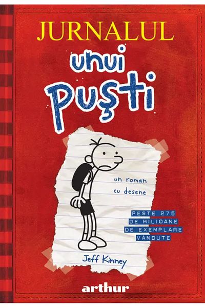 Editura Arthur JURNALUL UNUI PUSTI 1 [cartonat]