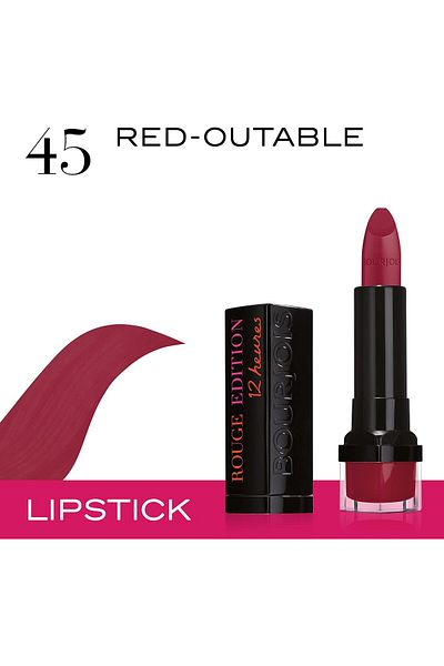 Bourjois Rouge Edition Lipstick, 12 Hour Lasting