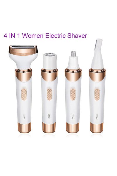 sharpdo Women's Shaver 4 in 1 Set, Bikini Leg Hair Trimmer