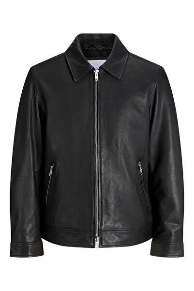 Jack & Jones Lederjacke Lederjacke