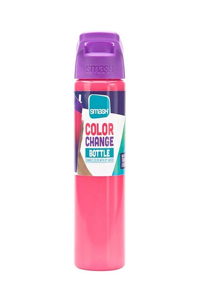 Smash Ergonomic Leak-Proof Lightweight Colour Changing Water Bottle Pink 700ml