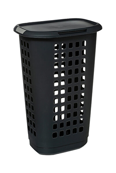 Five Simply Smart Rectangular Shape Hugger Laundry Hamper with Lid