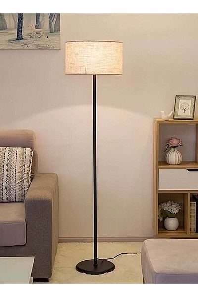 Domuik Thoraya Floor Lamp for Living Room, LED Modern Simple Standing Lamps, Tall Lamp for Bedroom, Kid, Of