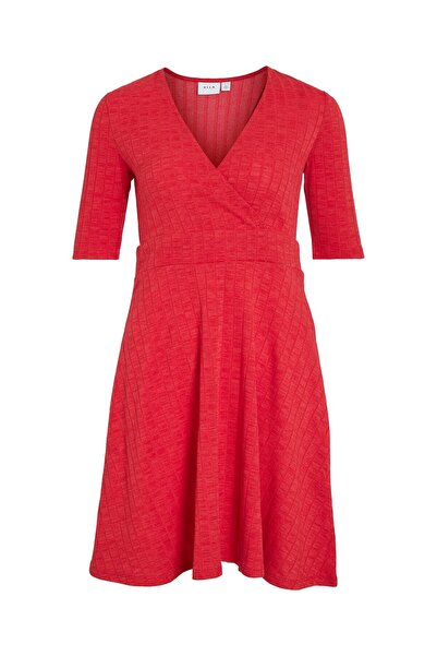 VILA Minikleid VIMILJA Kurzärmeliges