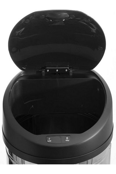 Five Simply Smart Automatic Open and Closing Round Sensor Trash Bin