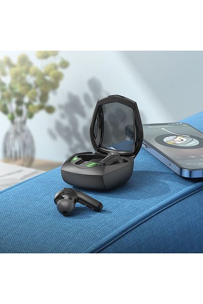 REDz Accessories Căști wireless, Hoco EW28, Bluetooth, TWS, Intraauriculare, Negre
