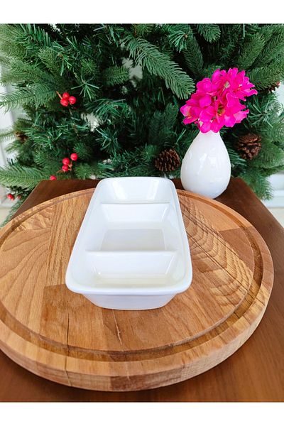Madame Coco New Petit Concept 3 Compartment Presentation Plate - 1 Piece