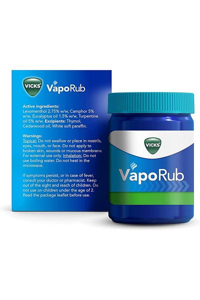 Vicks VapoRub 100g – Soothing Chest Rub for Cold Relief | Menthol & Eucalyptus