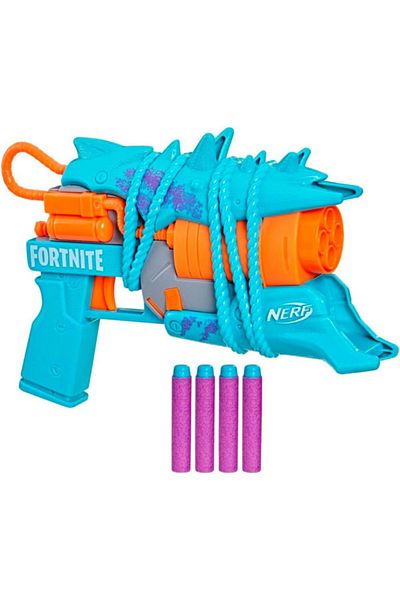 Hasbro Nerf Fortnite Primal Blaster with 4 projectiles