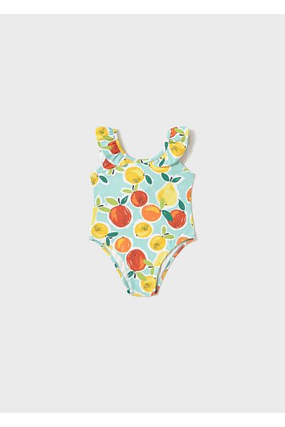 MAYORAL 1742 Girl's Green Swimsuit