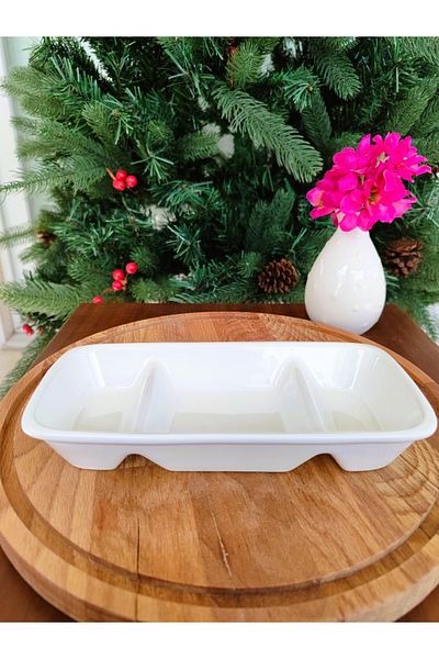Madame Coco New Petit Concept 3 Compartment Presentation Plate - 1 Piece