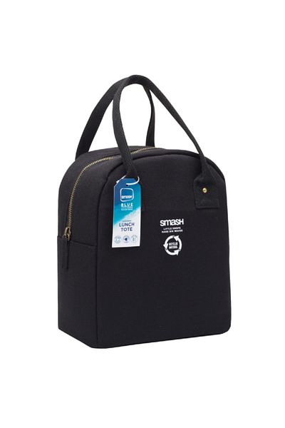 Smash Single Compartment Top Zipper Closure Lightweight Lunch Bag with Dual Handle Assorted Color