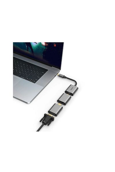 Hama Adaptor Hama 200306, Mini-Displayport, HDMI, VGA (Gri)