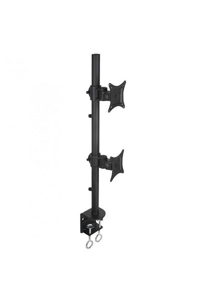Techly Techly ICA-LCD 350-D universal desk stand, for two monitors, 13 - 27 inches (Black)