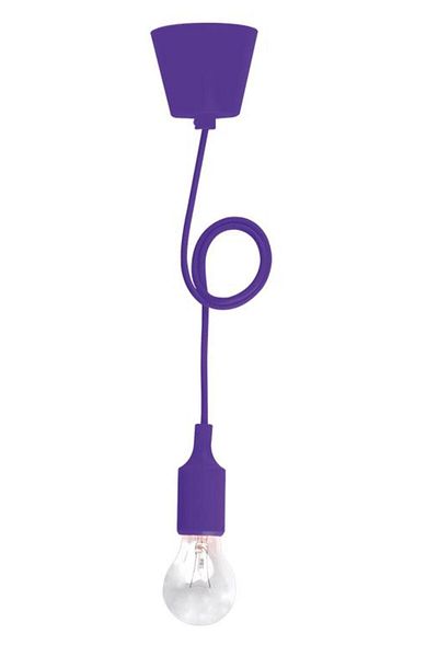 ERS TE Vogue Pendant Purple 1xE27 60W
