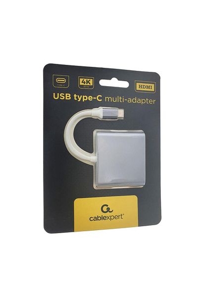 Gembird 3 in 1 adapter, Cablexpert 11205, USB 3.1 type C male to HDMI female port, USB 3.0