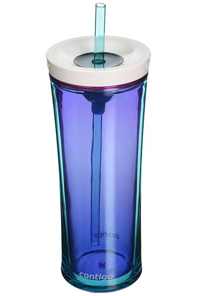 Contigo Auto Close Shake & Go Tumblers - Scuba And Pink, 591ml
