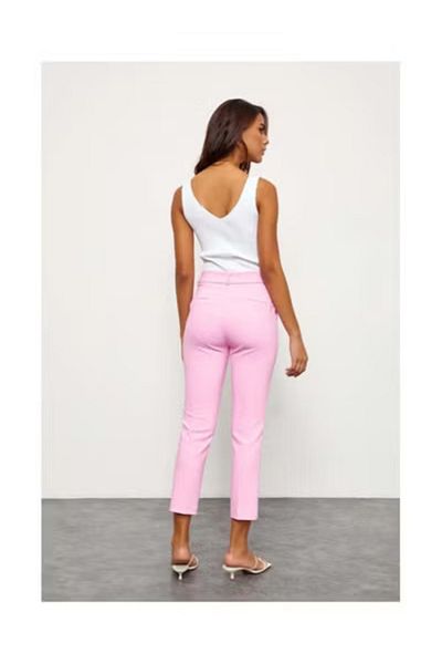 Generic Pink High Waisted Trousers