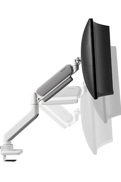 NEOMOUNTS Suport Neomounts DS70PLUS-450WH1, 17"-49", 18 kg, VESA 75x75, 100x100 (Alb)