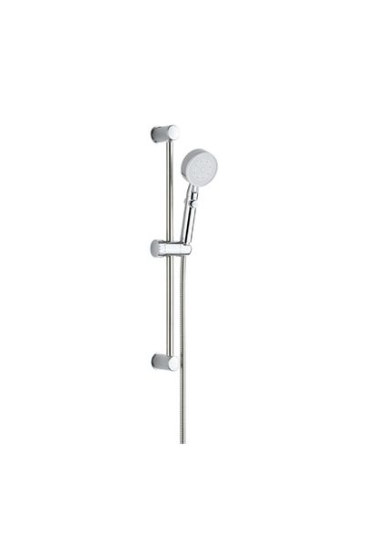Aqua Drop Metal Sleek Elegance Design Long Lasting Shower Stand Chrome 55cm