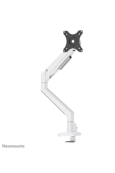 NEOMOUNTS NeoMounts DS70-250WH1 desk monitor stand, adjustable in height, swivel and tilt (White)