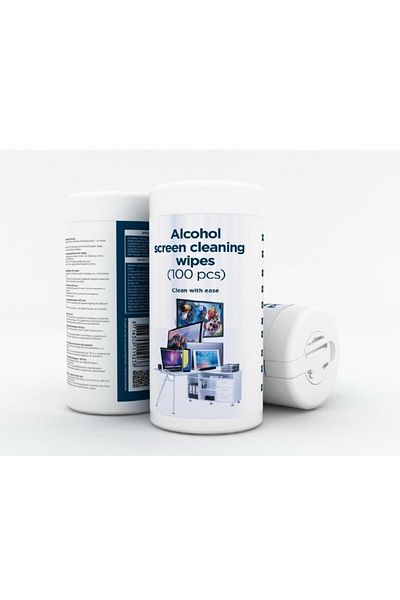 Gembird Gembird CK-AWW100-01 alcohol-based screen wipes, 100 pieces