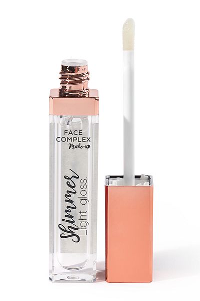 FACE COMPLEX Shimmer Light Gloss 01 With Light Mirror / Ruj Lichid Cu Oglindă Lumina - Italia
