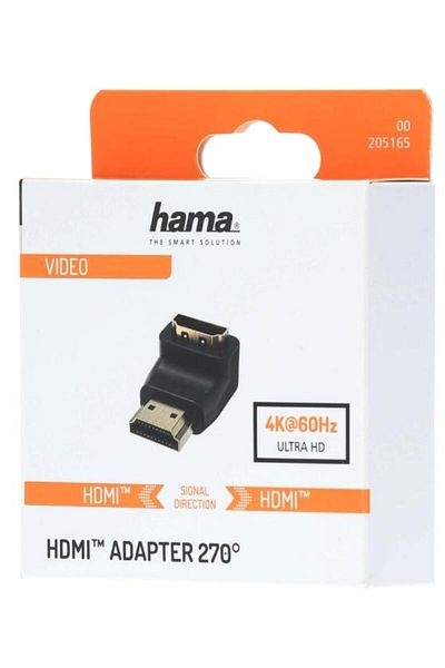 Hama Adaptor HDMI Hama 205165, 270 (Negru)