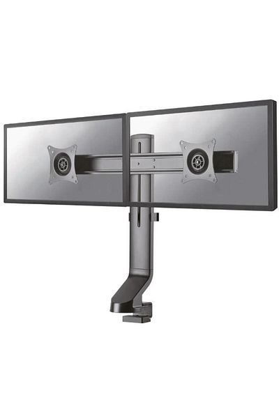 NEOMOUNTS Neomounts FPMA-D860D 2-Monitor Mount, 10"-27", 7 kg, VESA 75x75, 100x100 (Black)