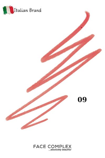 FACE COMPLEX Lip Pencil Creion De Buze 09 - Italia