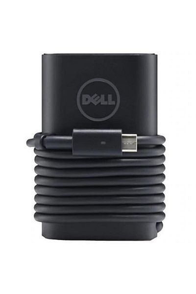 Dell Dell Adapter, USB-C, 90 W, AC Adapter, 1 m, Power Cord, Black