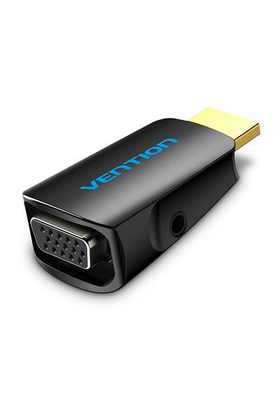 Vention HDMI to VGA Converter Adapter with 3.5mm Audio 1080P Full-HD Vention
