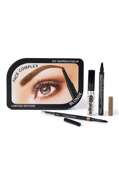 FACE COMPLEX Eyebrow Set Blonde, Set Sprâncene - Italia