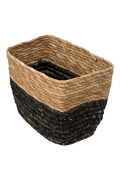 Five Simply Smart سلة غسيل مستطيلة بلونين للتخزين ومغطاة بالبقسماط