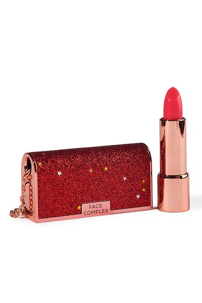 FACE COMPLEX Lip Bag Set Cadou Gentuța Balsam De Buze Cherry