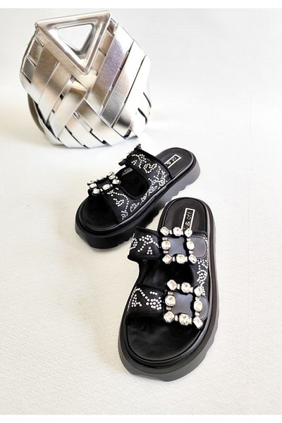 Of&Off Women's Imported Stone Slippers