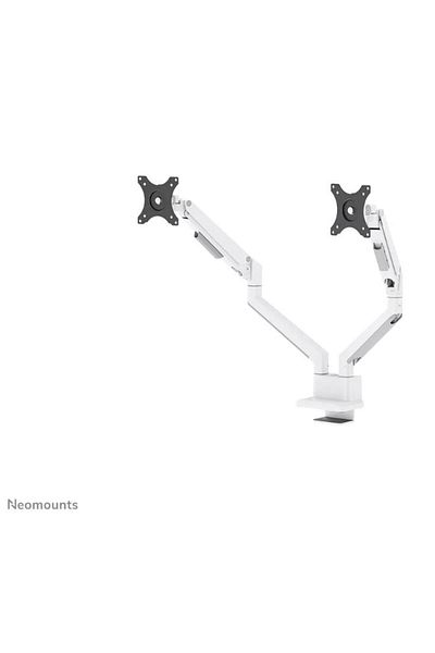 NEOMOUNTS Neomounts DS70-250WH2 double monitor arm, 17"-32" (White)