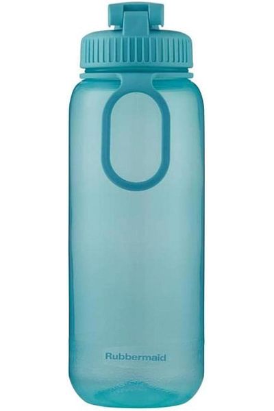 RUBBERMAID Water Bottle, Blue, 946ml