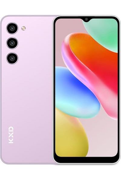 GENERAL KXD Classic A09 6+8 GB RAM 128 GB ROM Purple Color 4000 mAh 6.56 Inch HD+ Display Android 12 4G Smar