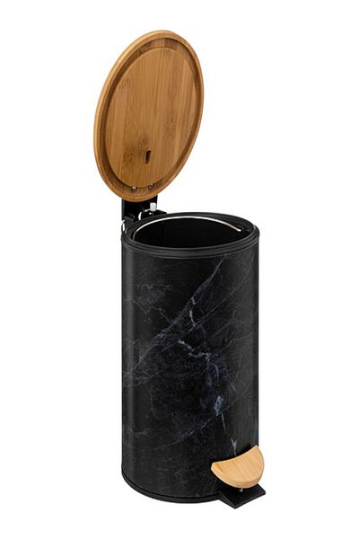 Five Simply Smart Lea Marble Effect Glossy Pedal Bin
