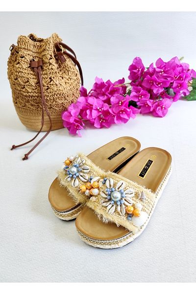 Of&Off Women's Imported Shell Slippers