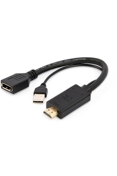 Gembird Cablu Gembird A-HDMIM-DPF-01, HDMI, DisplayPort (Negru)