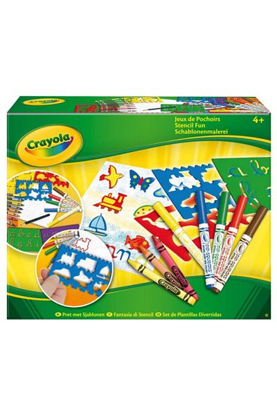 Crayola Crayola Creative Game, Stencil and Maker Set