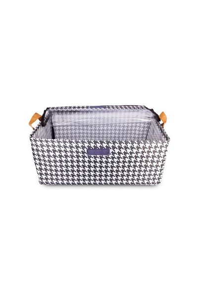 rexa Clothes Storage Box, Foldable Organizer With Clear Lid