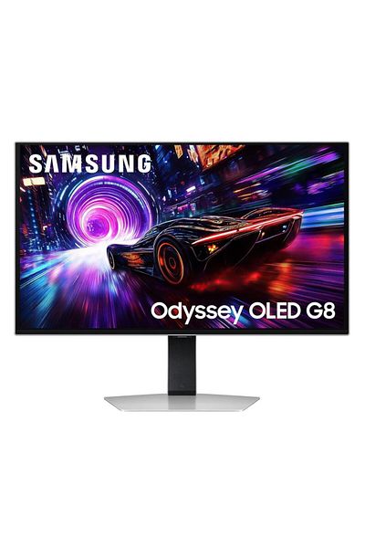 Samsung Monitor de gaming OLED de 27", UHD, 240Hz, 0.03ms, HDMI/DP, Pivot, Negru/Argintiu