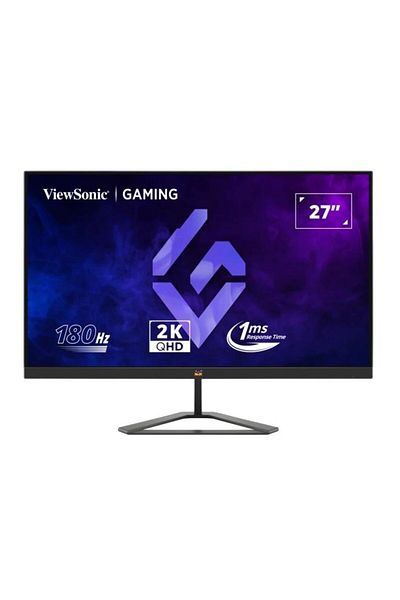 ViewSonic Monitor de gaming IPS ViewSonic de 27", QHD, 180Hz, 1ms, HDMI/DP, Negru
